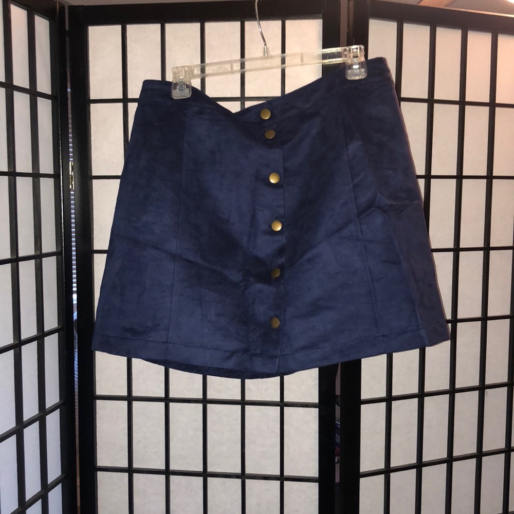 Old navy velvet skirt